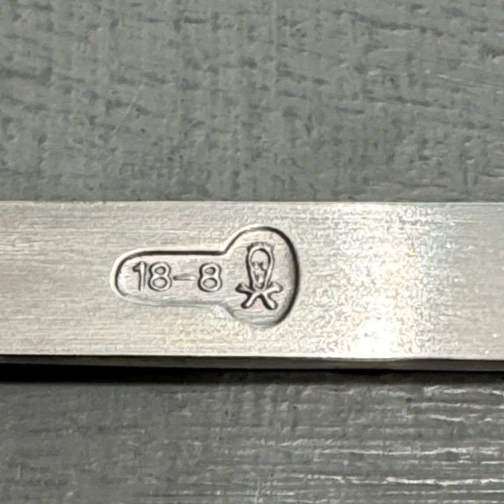 Vintage Japan Airline Butter Knife Spreader Stainless Steel Spreader Knife